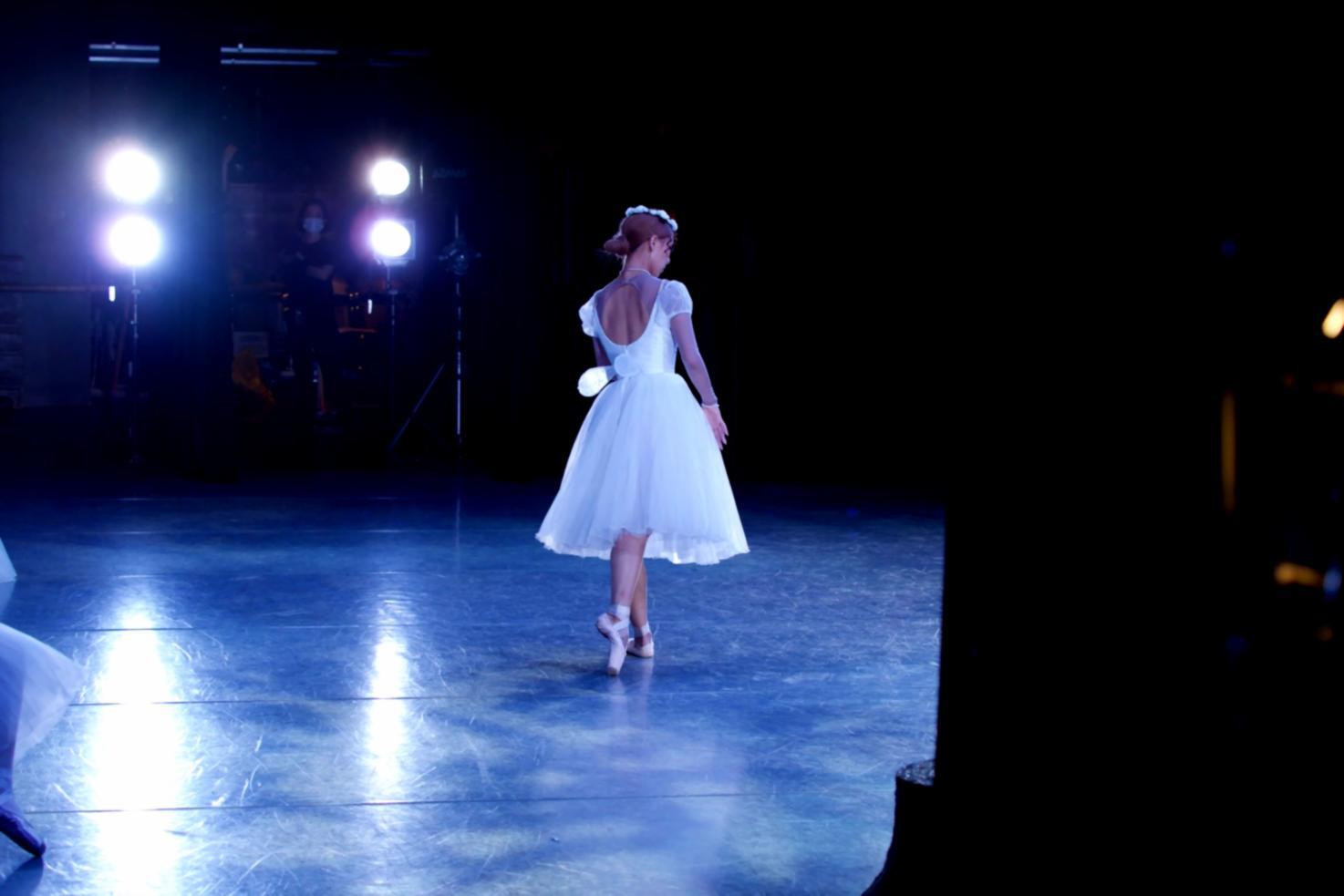 Dance studio space prepared for jazz technique class with proper flooring and mirrors